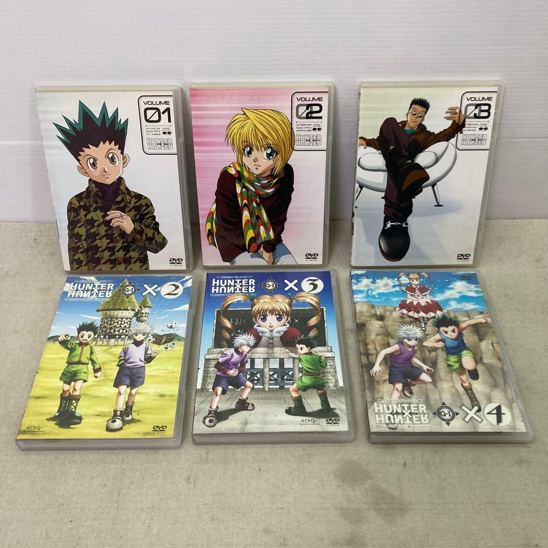 【6点セット】ハンター×ハンター　1～3　グリードアイランド　2～4　DVD