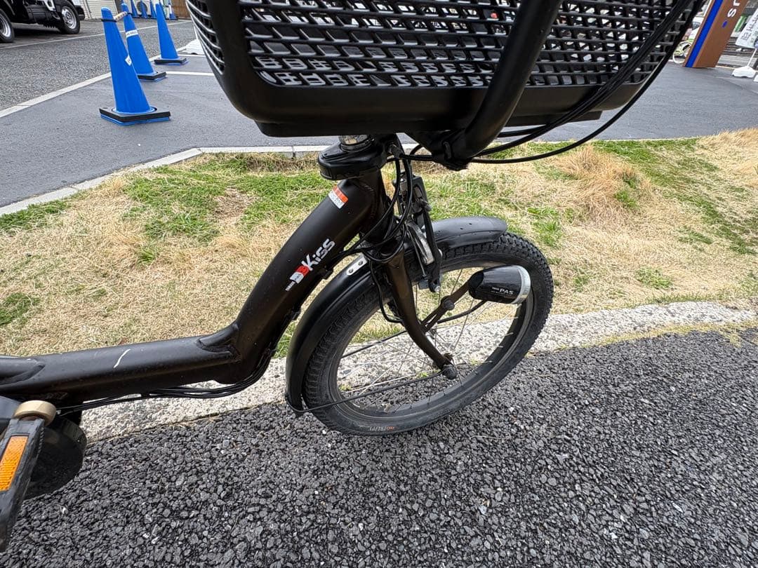 076中古YAMAHA電動アシスト自転車　6.2Ah 大阪