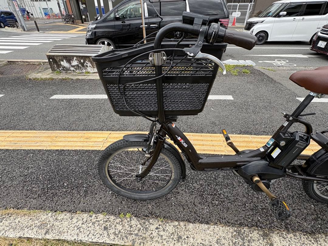 076中古YAMAHA電動アシスト自転車　6.2Ah 大阪