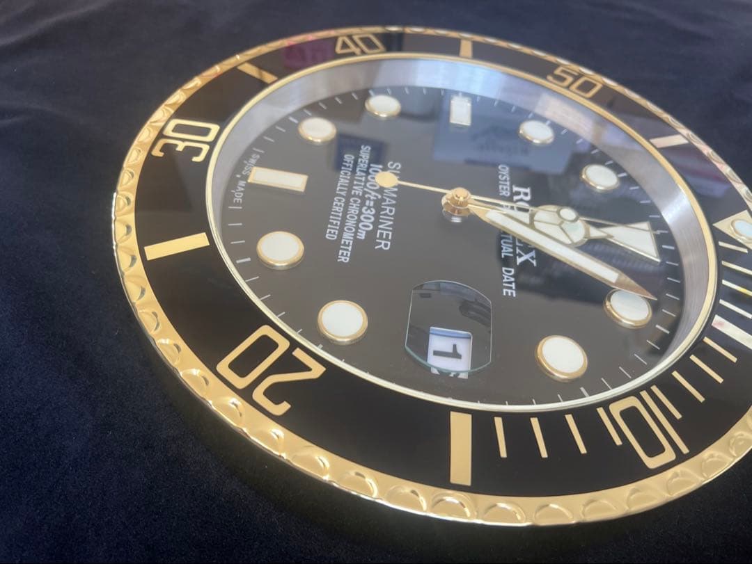 Rolex サブマリーナ　金　掛け時計