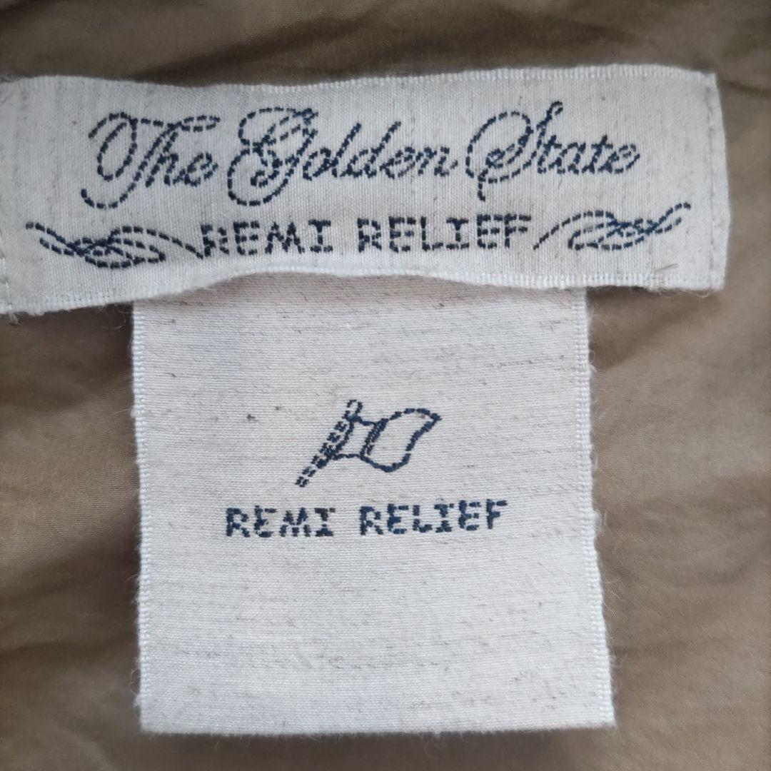 ★プロフ未読購入不可さん★美品REMI RELIEF フード付きコート キャメル