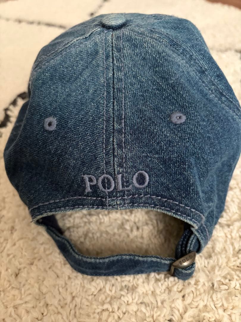 【新品未使用】POLO Ralph Lauren デニムキャップ