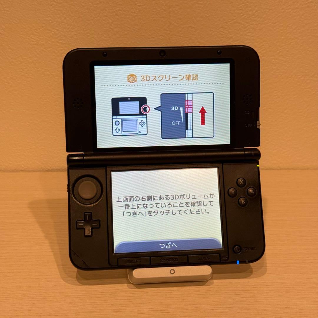 ニンテンドー3DS LL ブラック 3-086
