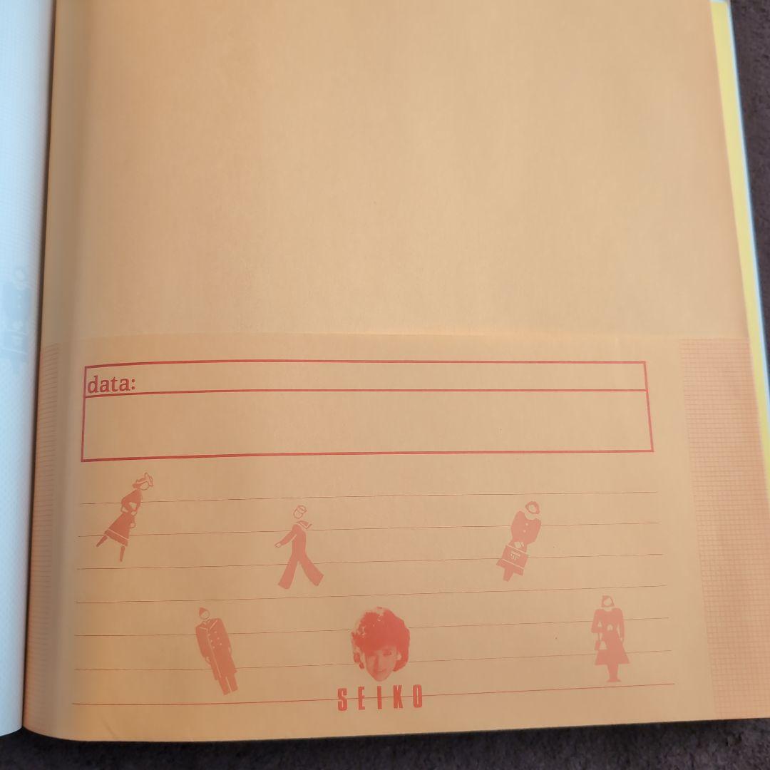 松田聖子 フォトアルバム スクラップ&ファイル セット 1985