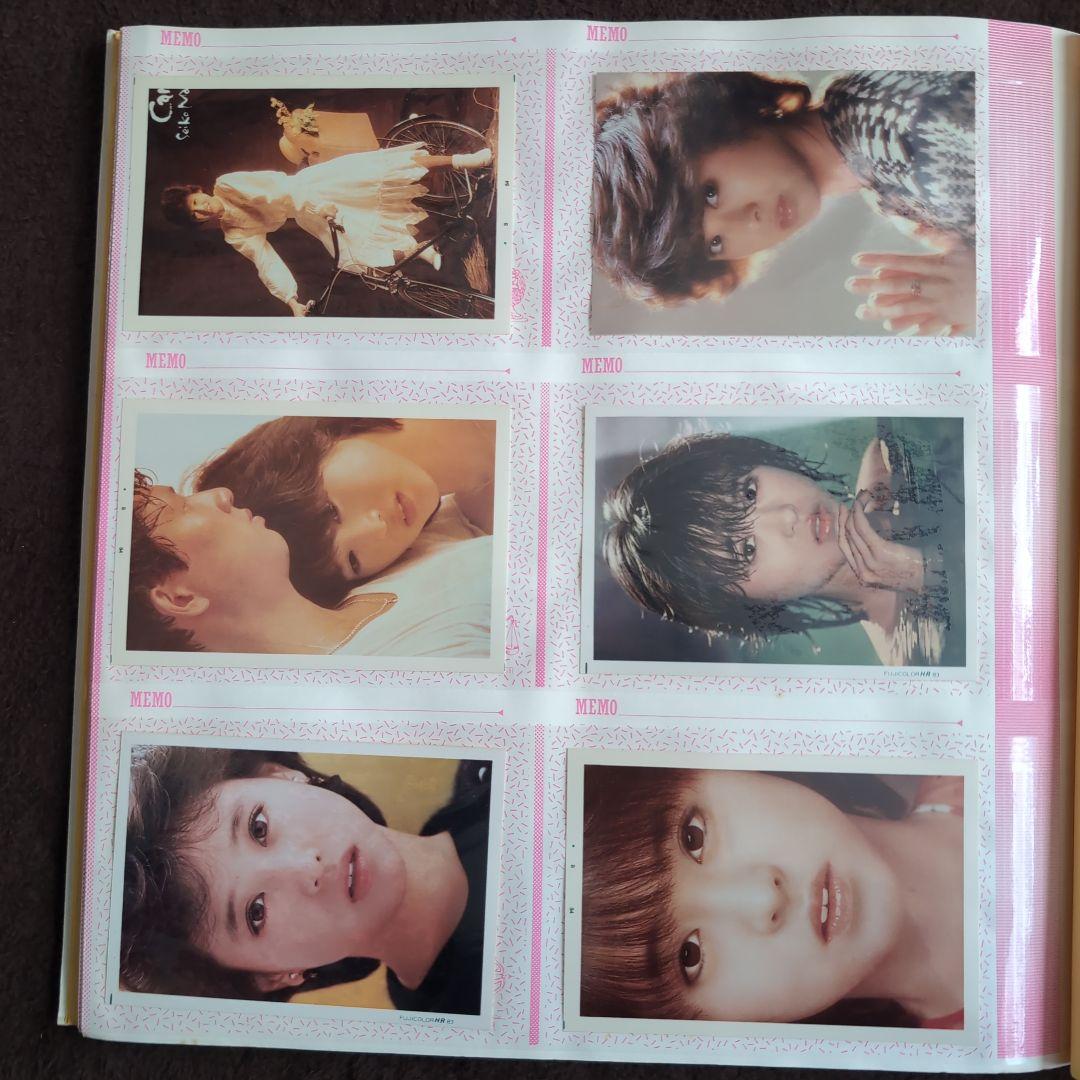 松田聖子 フォトアルバム スクラップ&ファイル セット 1985