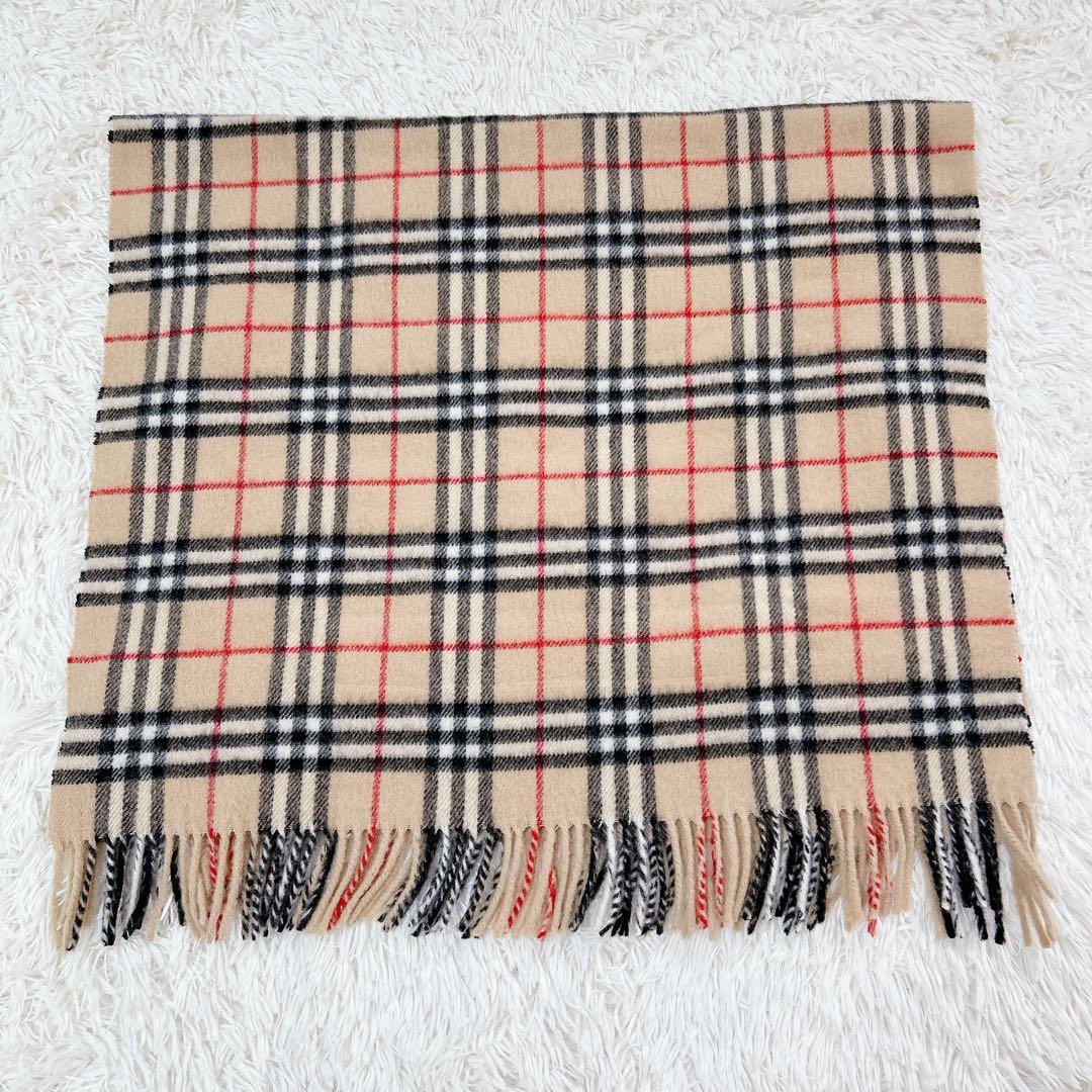 希少✨ Burberry’s バーバリーズ ひざ掛け ナイトロゴ 刺繍 レア