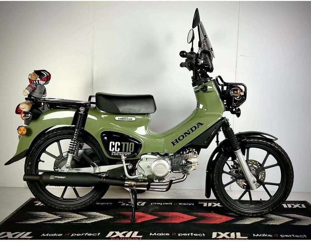 ホンダ　クロスカブ 110　フルエキ　マフラー【新品】IRONHEAD