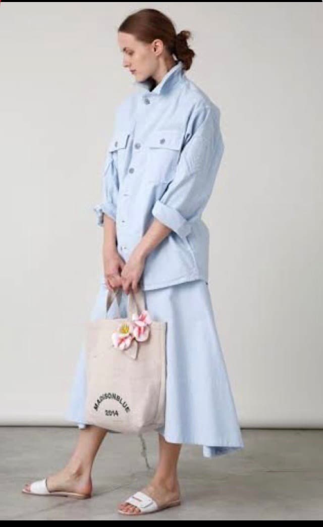 MADISON BLUE マディソンブルー　薄紫パープルのミリタリー　ハンプトン