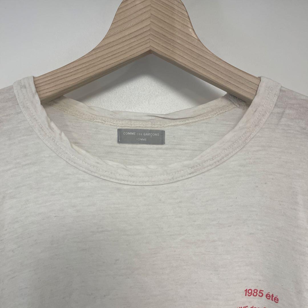 6*0様 【デカオム期】COMME des GARÇONS 1985 été T