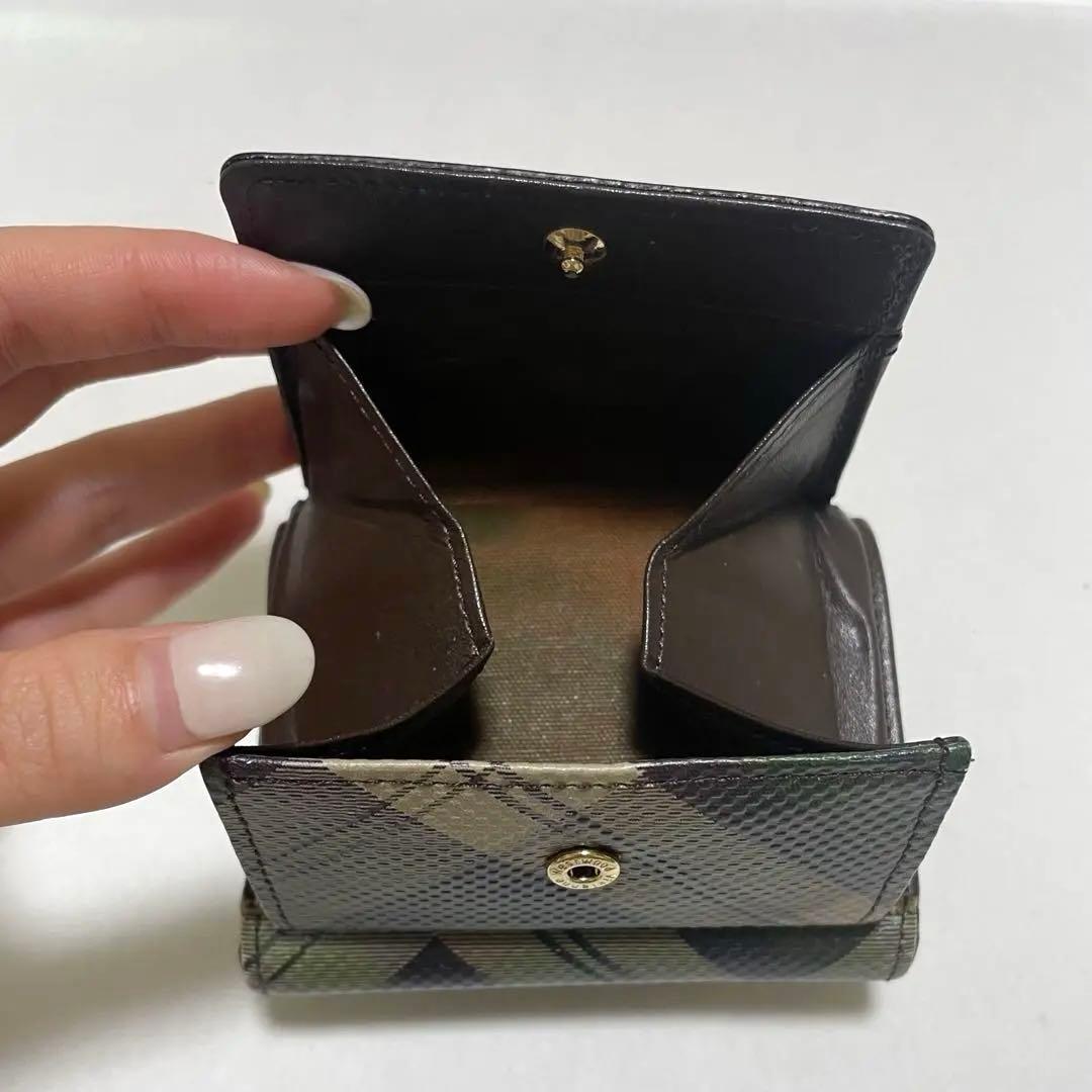 Vivienne Westwood チェック柄三つ折り財布