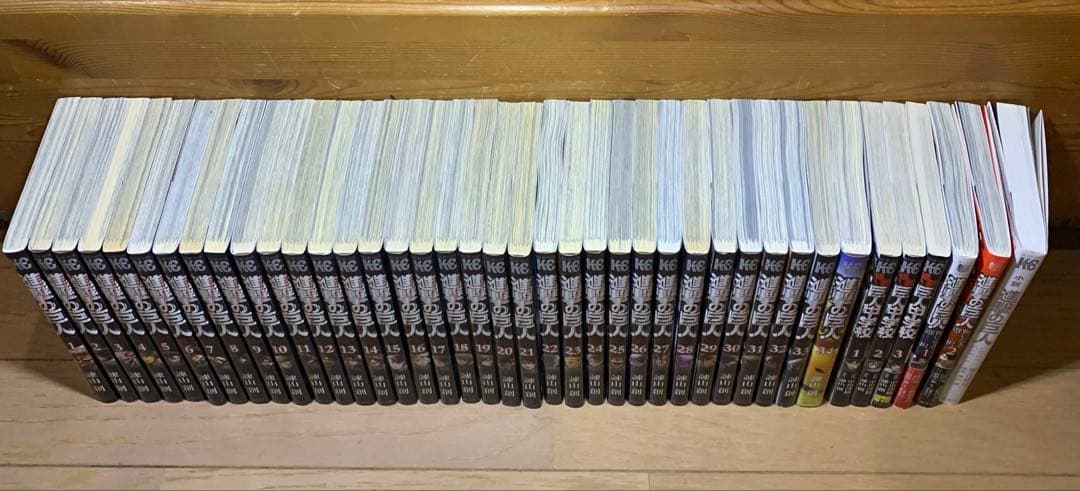 進撃の巨人1〜34巻 ［全巻］+オマケ6冊