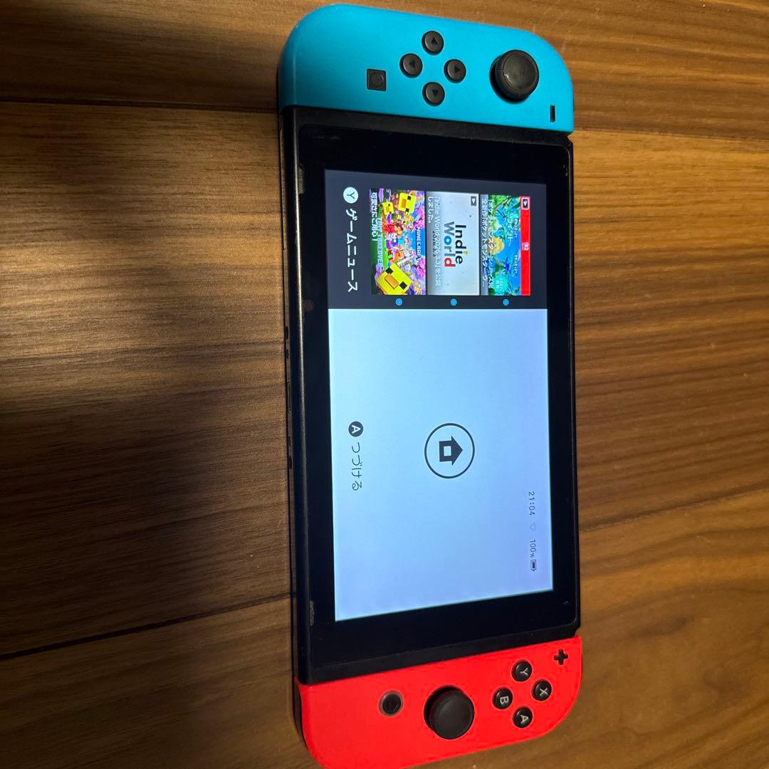 Nintendo Switch(初期型) ネオンブルーネオンレッド【完全動作品