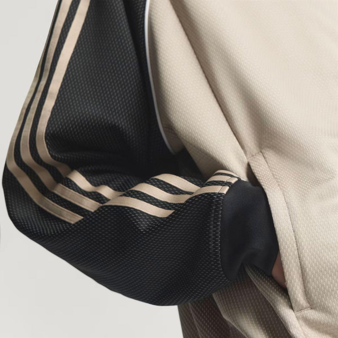 上下セット adidas ルーズ メッシュ トラックトップ/パンツ
