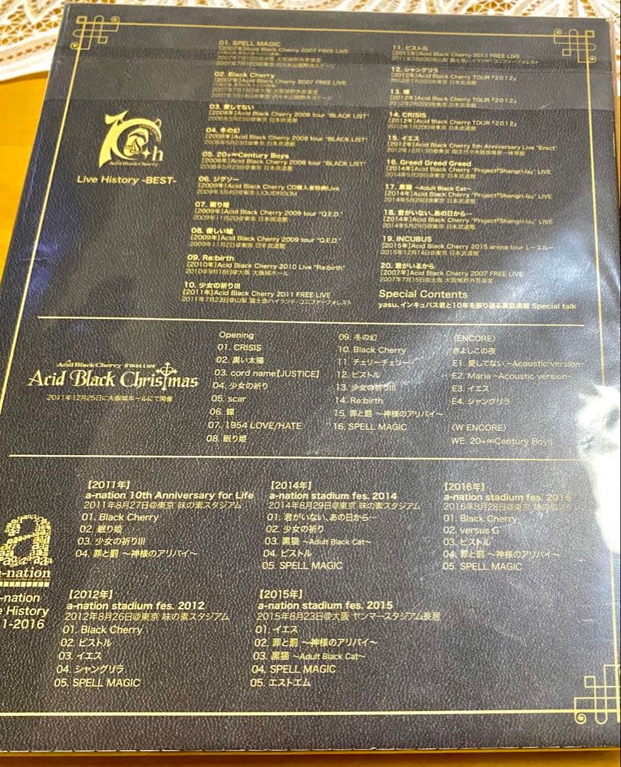 ミュージック ABC 10th Anniversary Live History-BEST-
