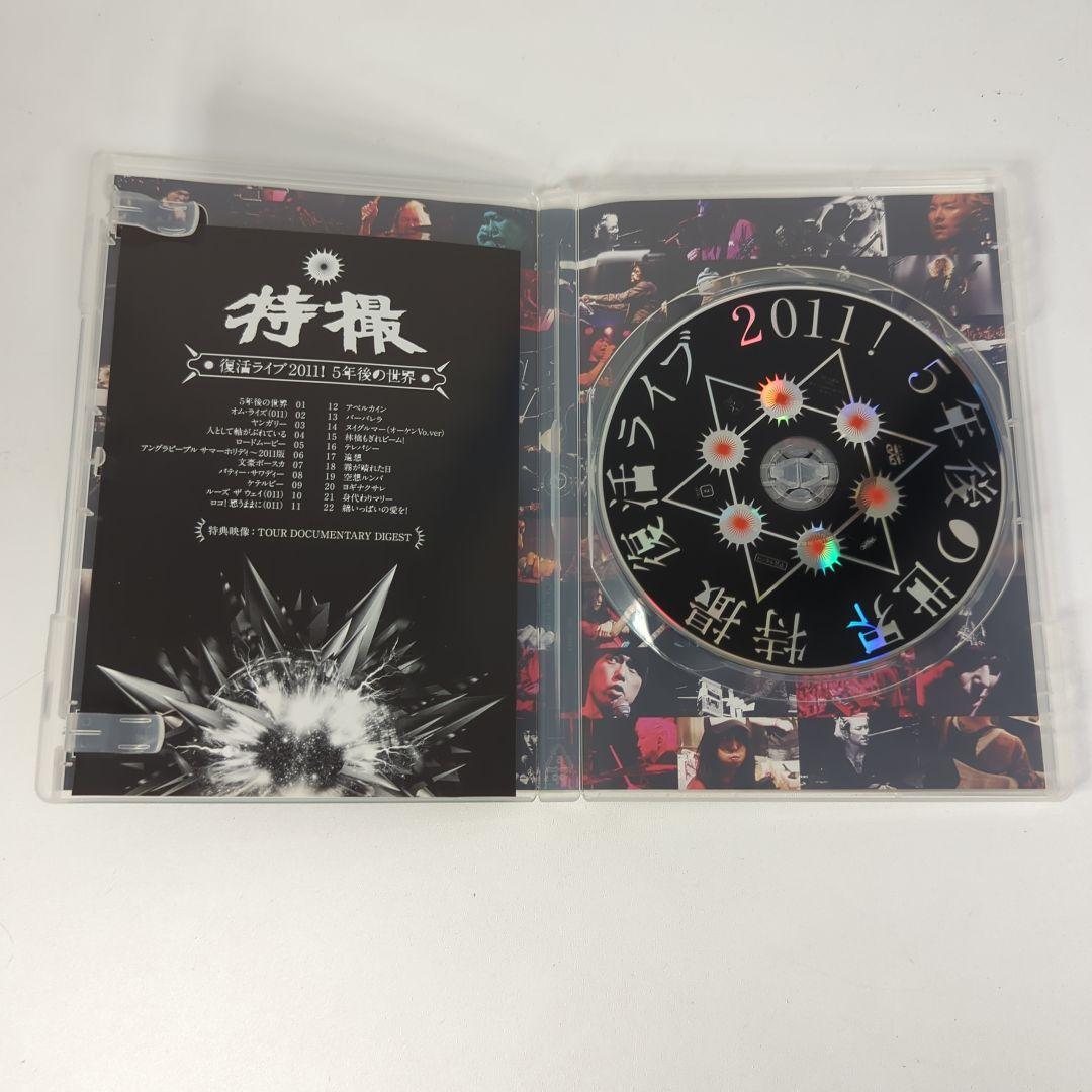 【2枚セット】特撮 5年後の世界＆会場限定ツアードキュメントDVD　大槻ケンヂ