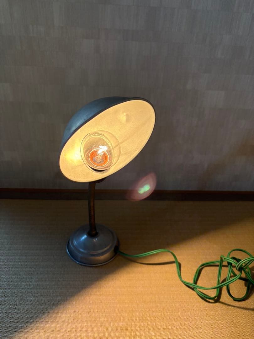 電気スタンド　デスクランプ　骨董　古道具　アンティーク