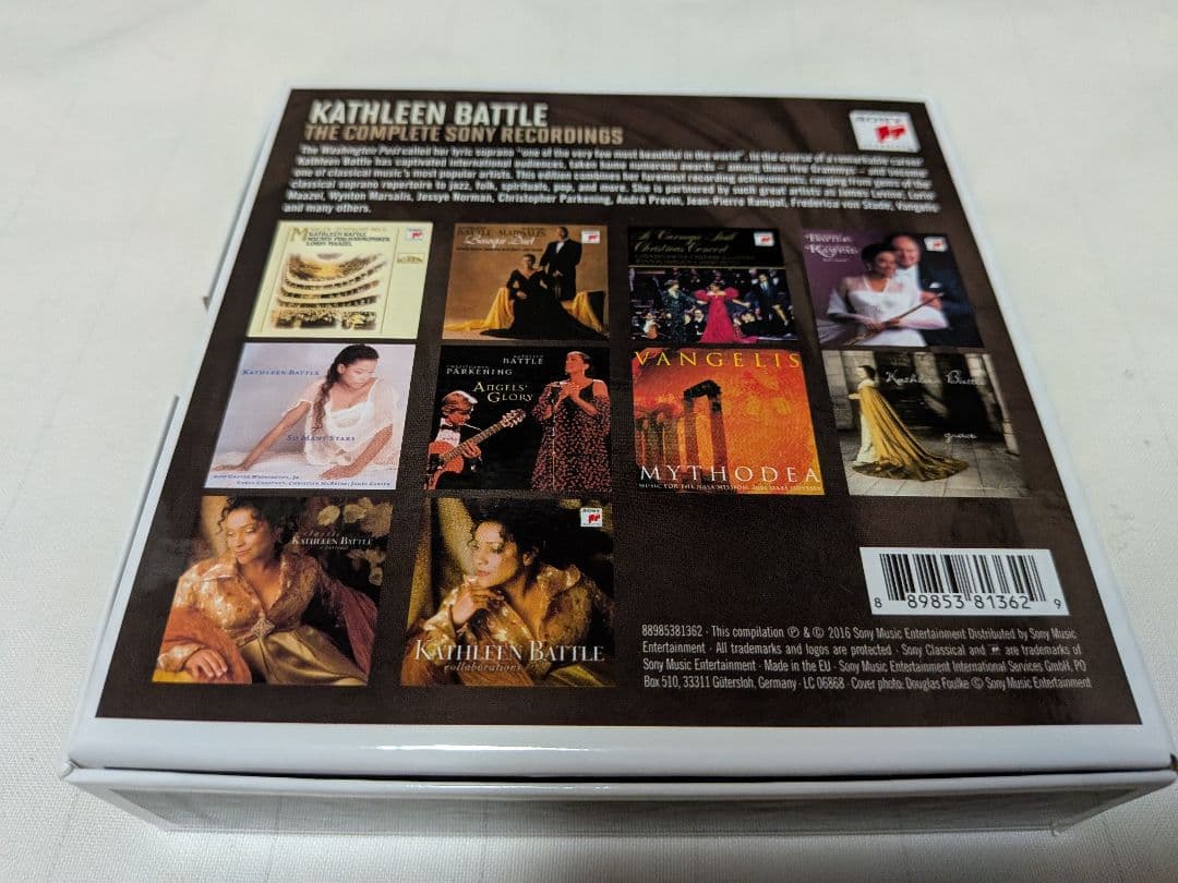 KATHLEEN BATTLE 完全版ボックスセット　10枚組