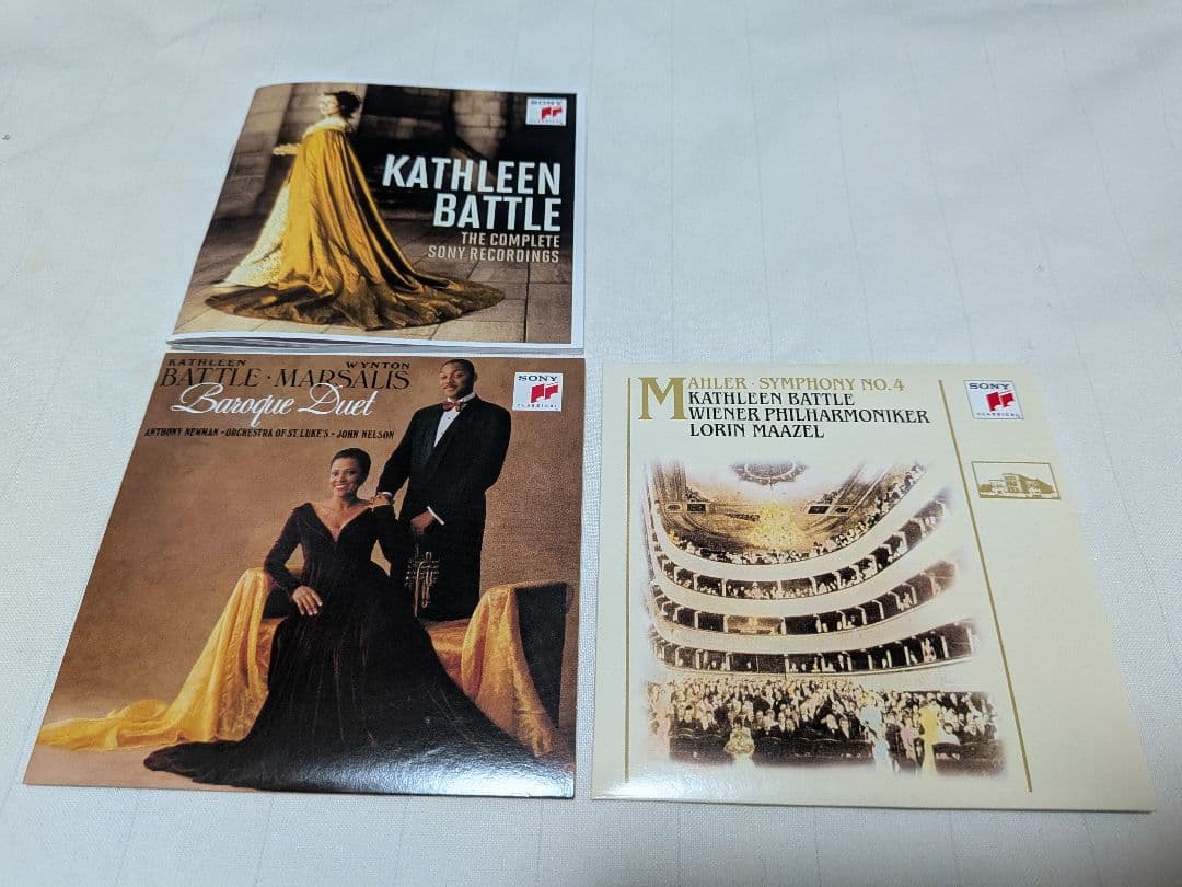 KATHLEEN BATTLE 完全版ボックスセット　10枚組