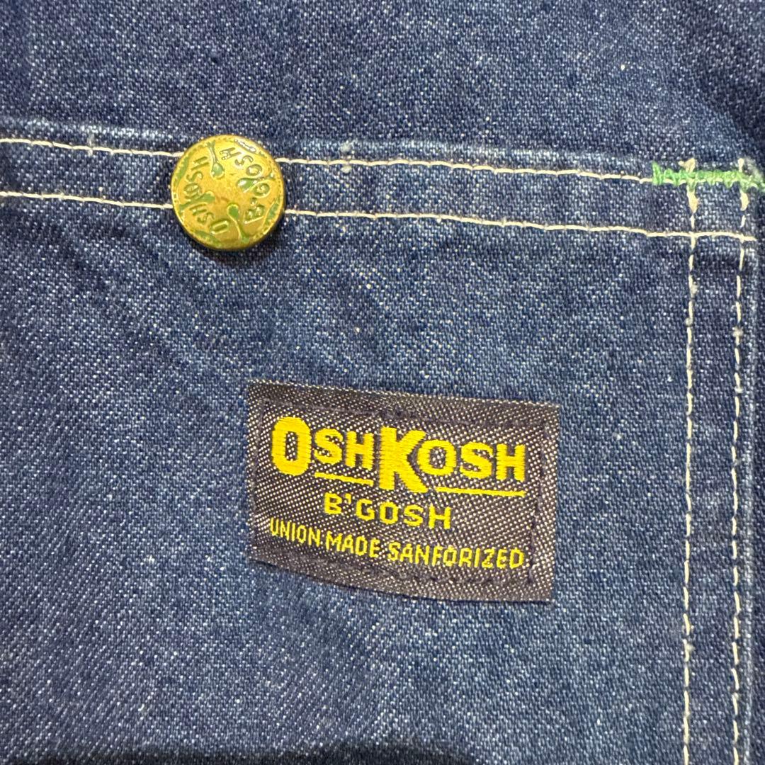 80s OSH KOSH B'GOSH オシュコシュ　カバーオール 40R 美品