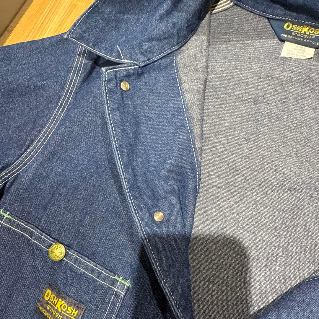80s OSH KOSH B'GOSH オシュコシュ　カバーオール 40R 美品