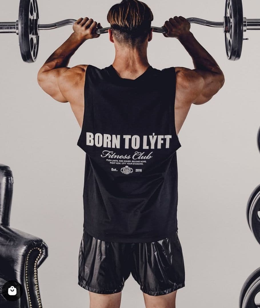 トップス LYFT BTL Design Loose Tanktop - Black