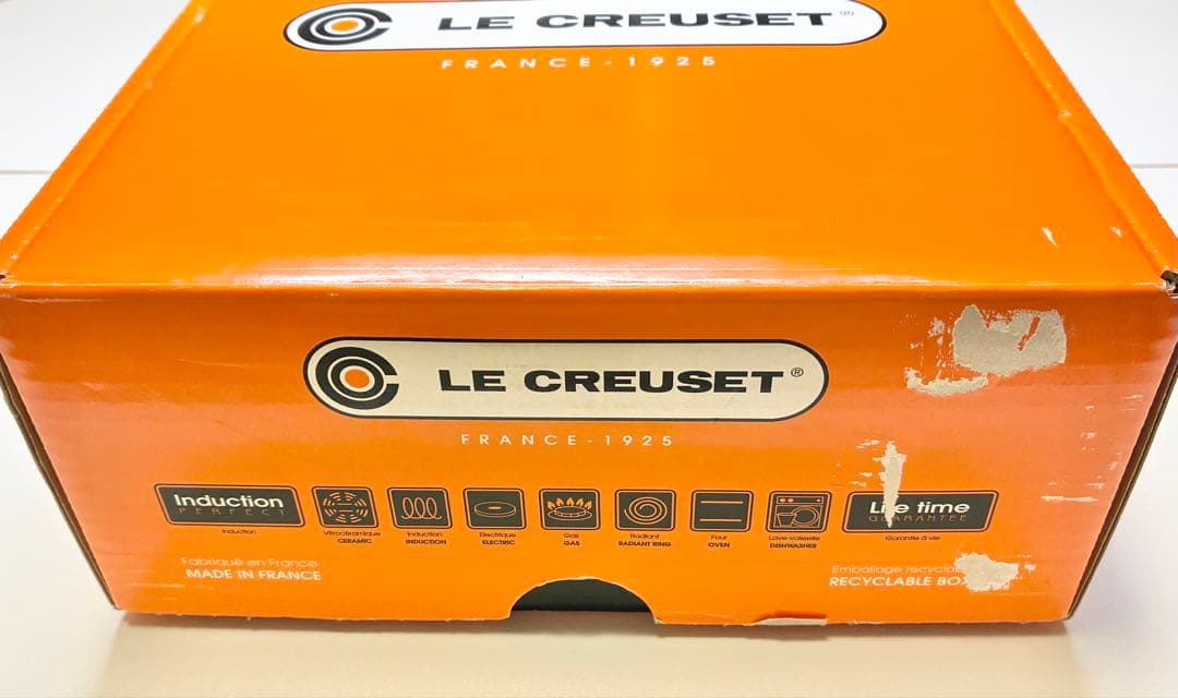 ふくしょう LE CREUSETココットロンド 22CM チェリーレッド赤