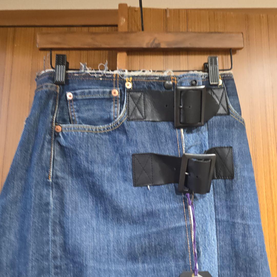 RebuildbyNeedles501WrapSkirtデニムスカートロフトマン