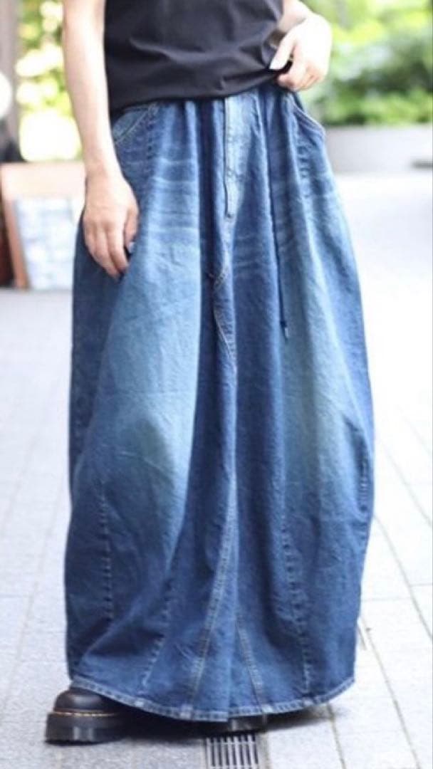 専用！NEEDLES/H.D. Jean Skirt - 12oz Denim