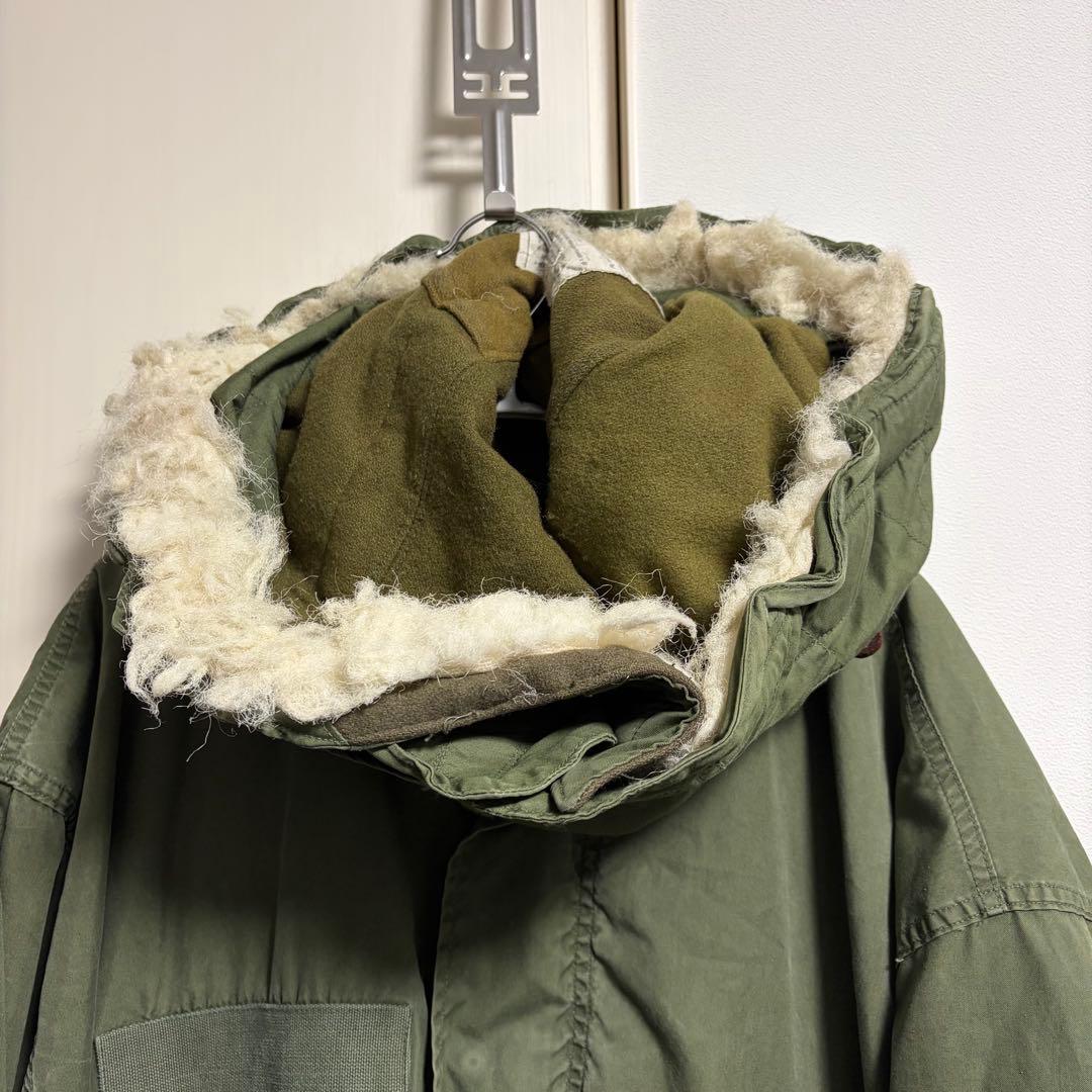 アメリカ軍実物m-65フィッシュテールパーカーモッズコートフルセット