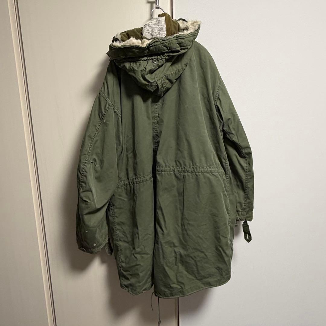 アメリカ軍実物m-65フィッシュテールパーカーモッズコートフルセット