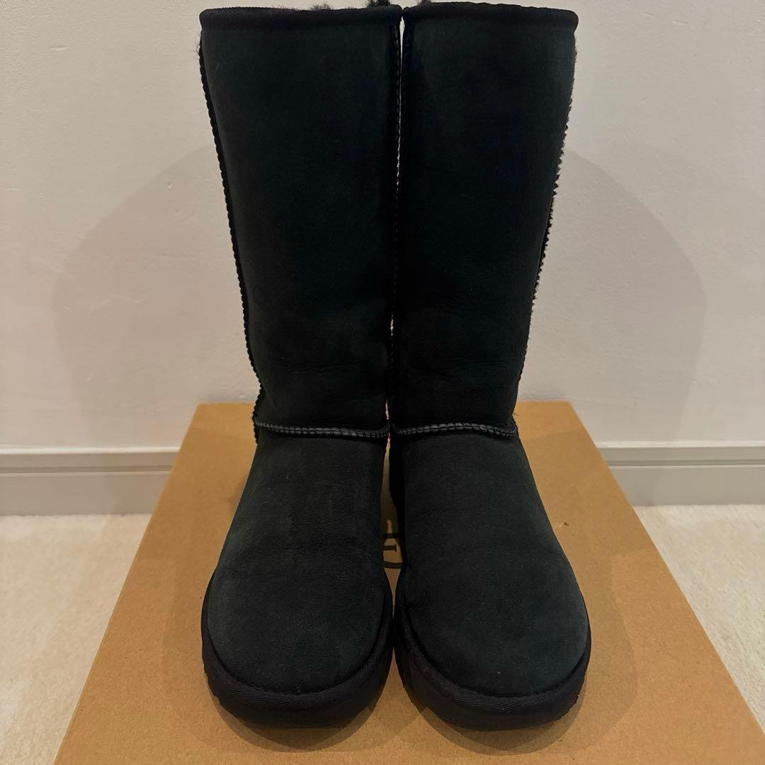 定価36300円 美品 UGG W CLASSIC TALL II ブラック 6