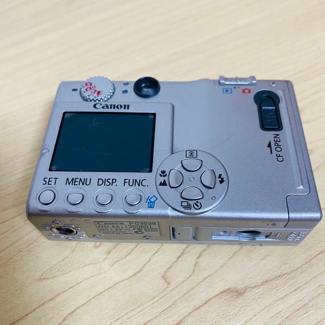 Canonデジタルカメラ イクシー　IXY DIGITAL 400 PC1038