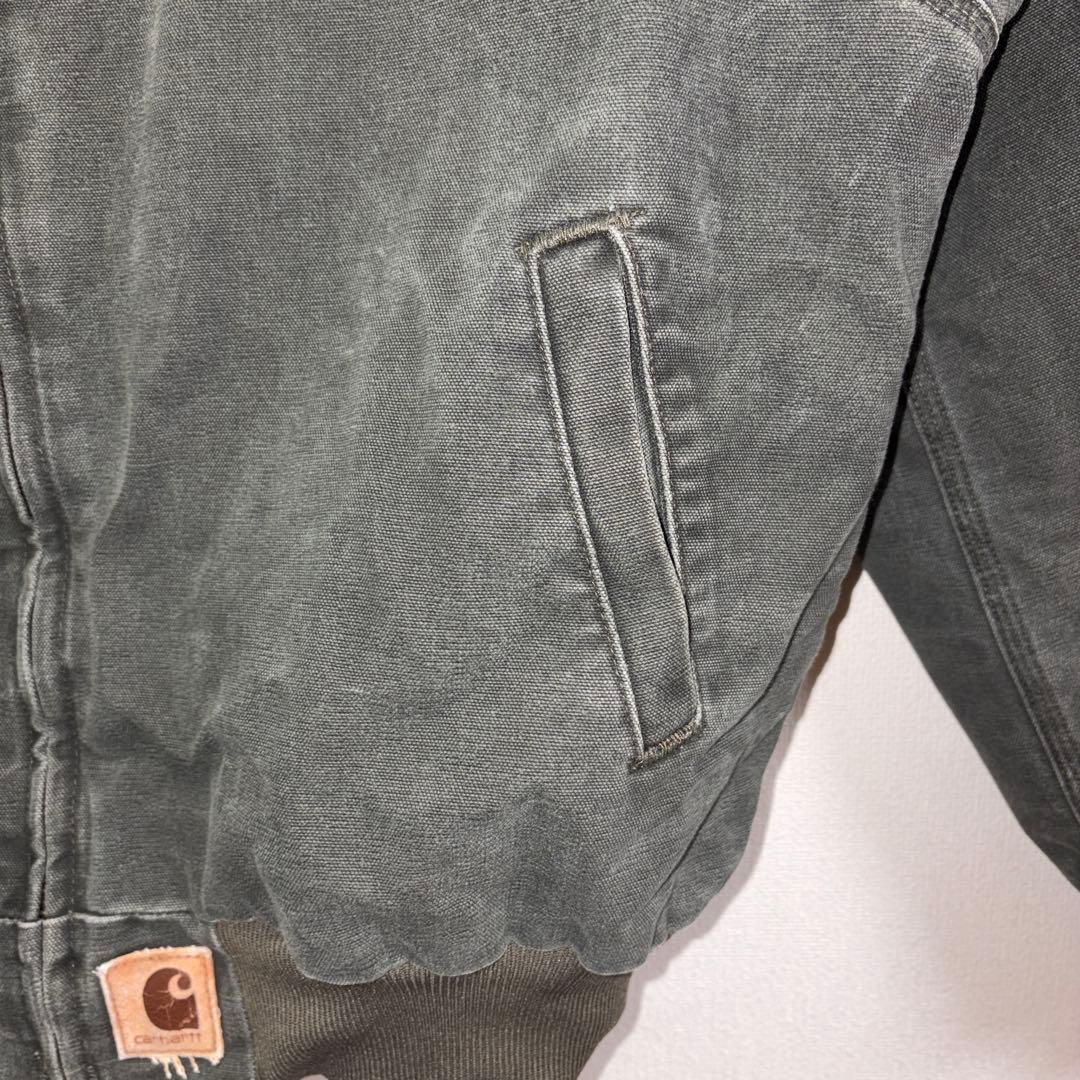 希少カラー【carhartt】サンタフェジャケット MOS モスグリーン