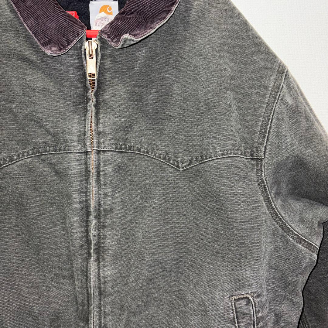 希少カラー【carhartt】サンタフェジャケット MOS モスグリーン