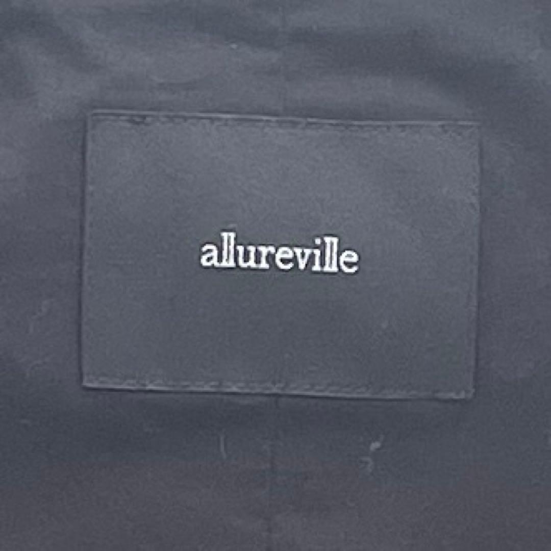 allureville 2025ss スーピマコットン ミドル トレンチコート