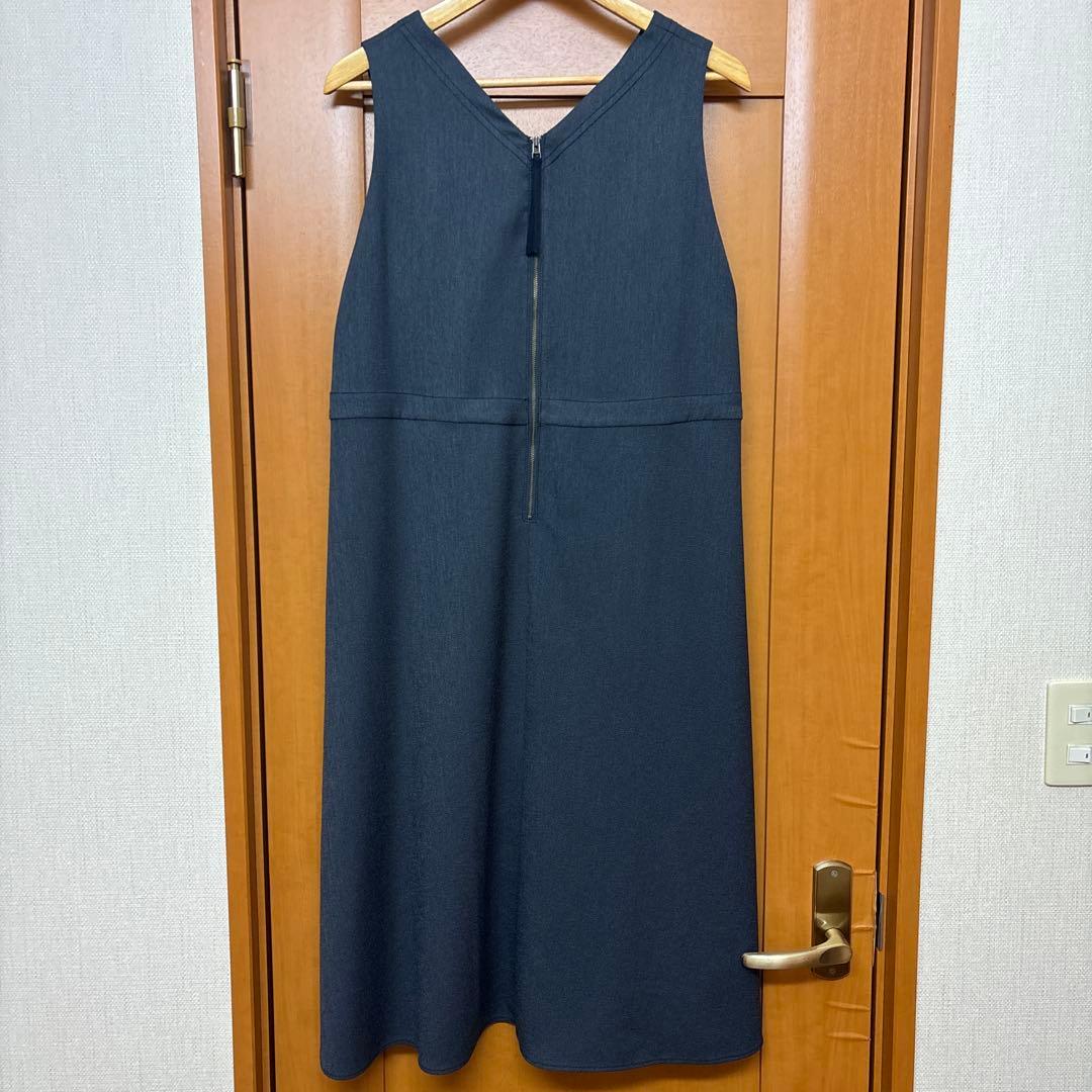 Ｃ'est ChiC'a ロングジレ　ジャンパースカート