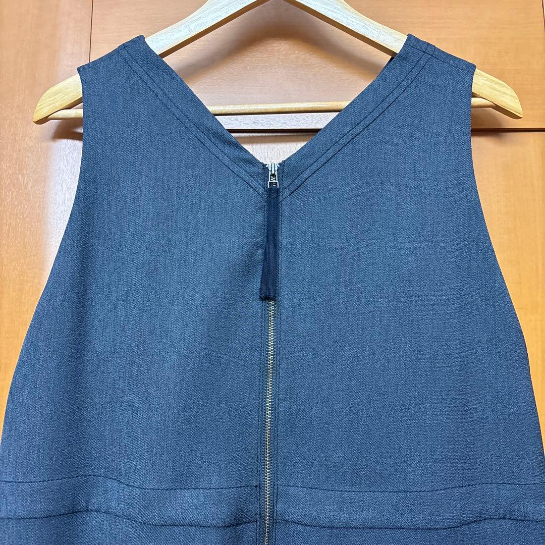Ｃ'est ChiC'a ロングジレ　ジャンパースカート