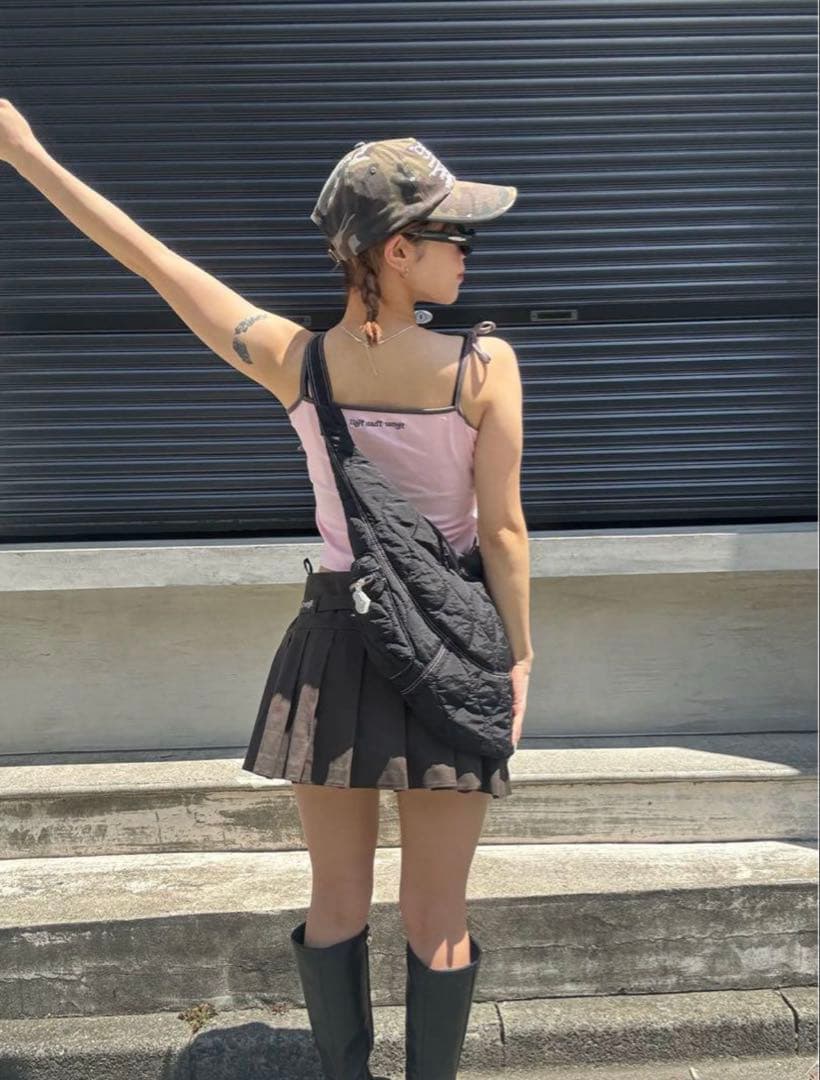 HTH ribbon camisole リボンキャミソール ピンク