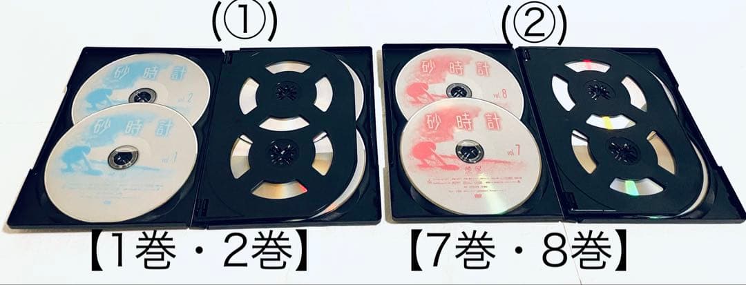 砂時計　【全12巻】　レンタル版DVD 全巻セット　佐藤めぐみ　竹財輝之助