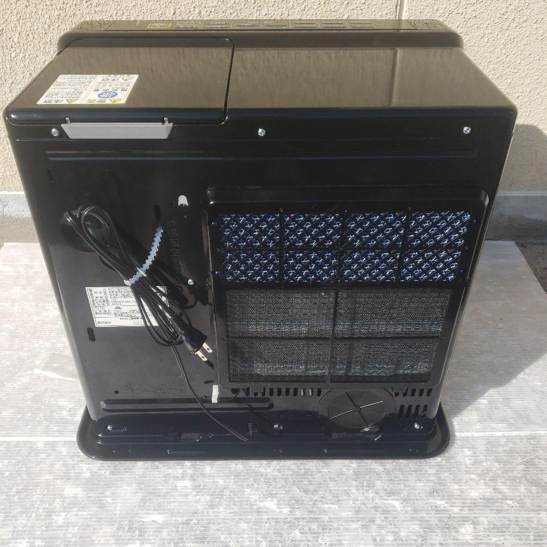 ECOモード付き石油ファンヒーター ブラック