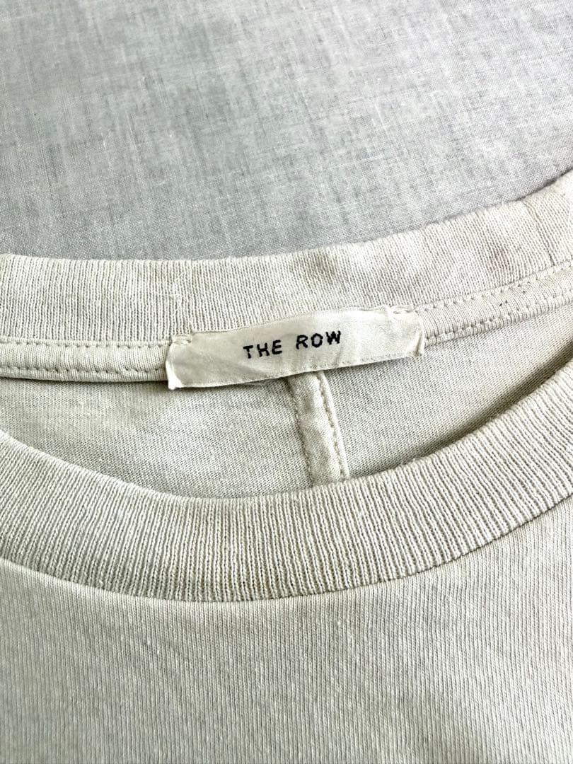 r*l様 THE ROW ザ・ロウ 定番 クルーネック Tシャツ ベージュ S