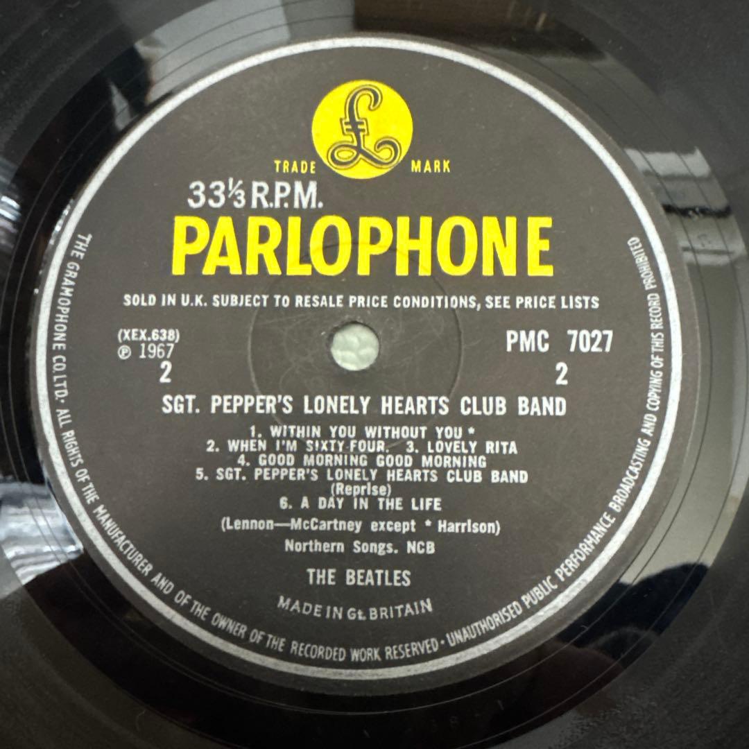 The Beatles LP アナログ レコード UK盤 ザ・ビートルズ