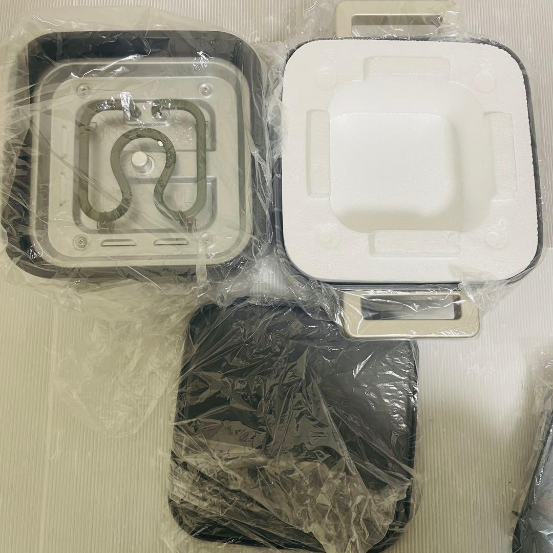 【未使用品】IRIS IGU-PR2-H GRAY アイリスオーヤマ グリル鍋