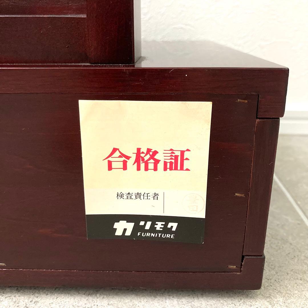 オールドカリモク 鏡台 卓上 ドレッサー 昭和レトロ
