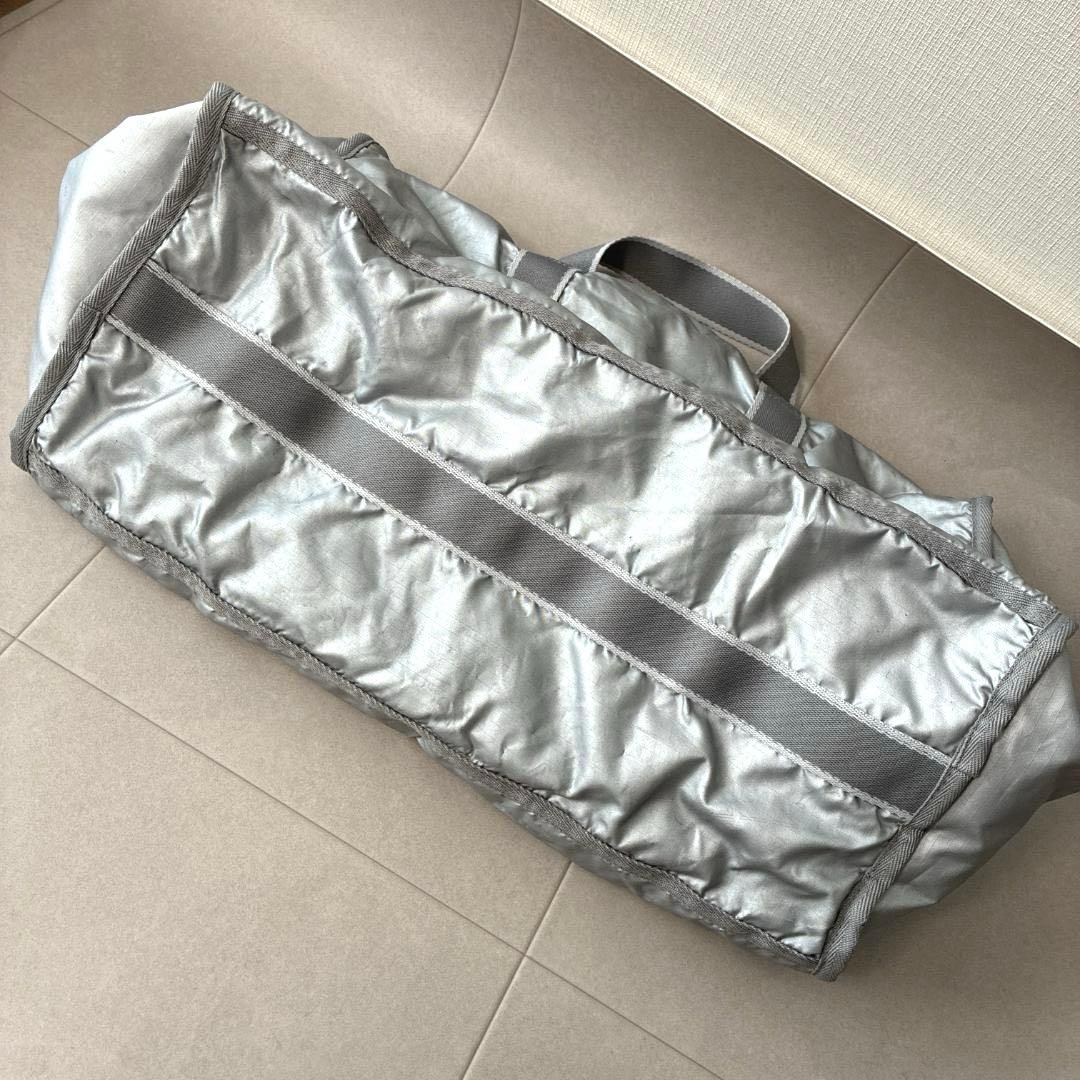 近年 大容量 レスポートサック♡2way ボストンバッグ シルバーシャイン