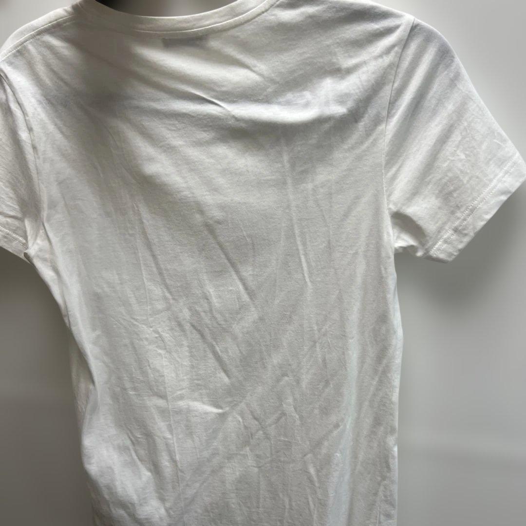⭐*️様 MONCLER ロゴ刺繍 半袖Tシャツ ホワイト