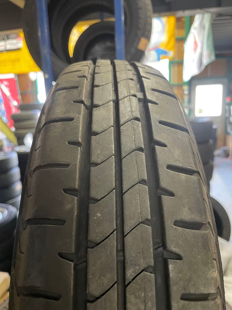 4本 145/80R13 ブリジストン 2024年製　送料無料 バリ山
