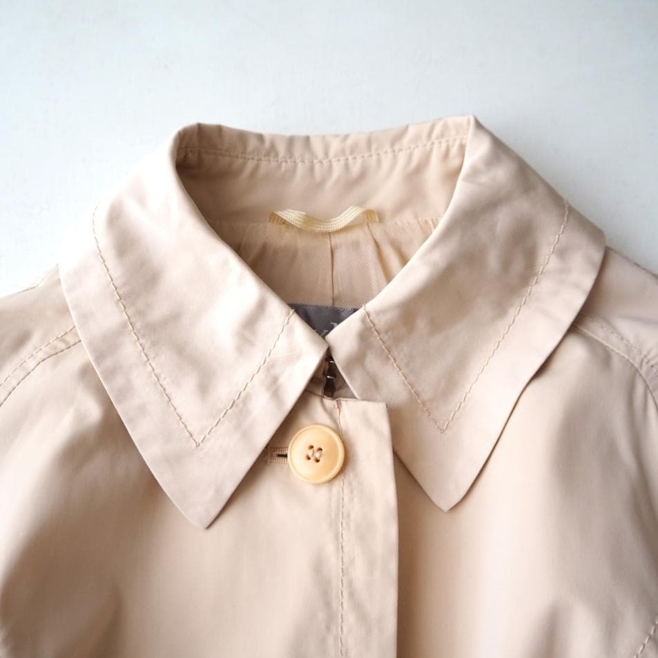 MaxMara マックスマーラ ベージュ ショートトレンチコート 38