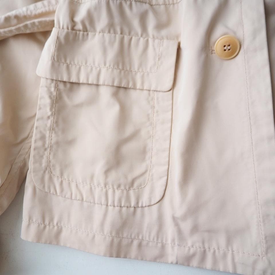 MaxMara マックスマーラ ベージュ ショートトレンチコート 38