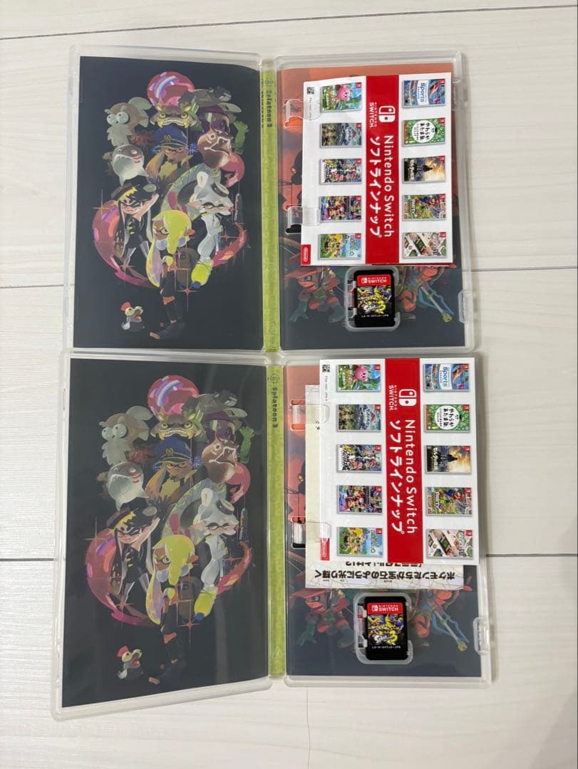 スプラトゥーン3 Splatoon 3 2本 Nintendo Switch